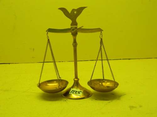 SMALL BRASS SCALE