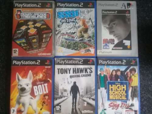 JOB LOT OF 6 PS2 GAMES