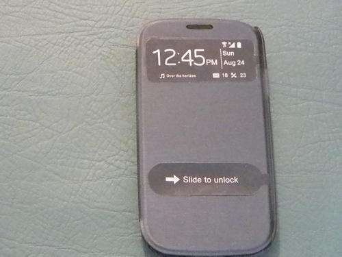 Samsung S3 S View Cover In Black