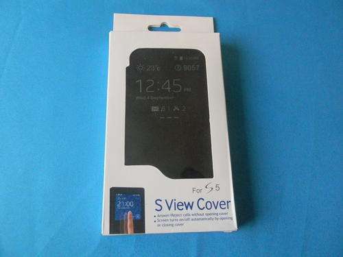 SAMSUNG S5 S VIEW COVER BLACK