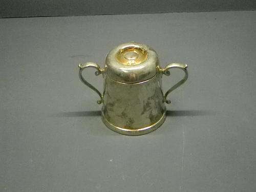 SAR SILVER PLATED SUGAR BOWL