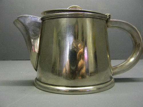 SILVERPLATED TEA POT (Savoy hotel Kimberley)