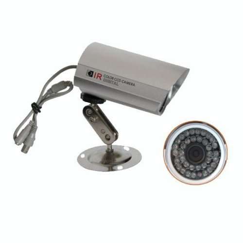 800TVL Waterproof 3.6mm Surveillance Security Colour CCTV Day/Night LED IR Camera