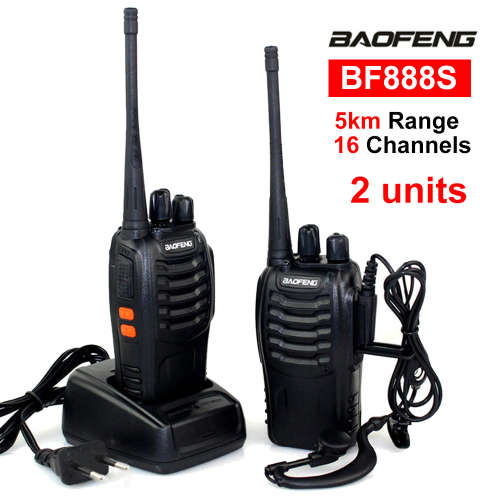 2 x BF-888s Walkie Talkies - Perfect Timing