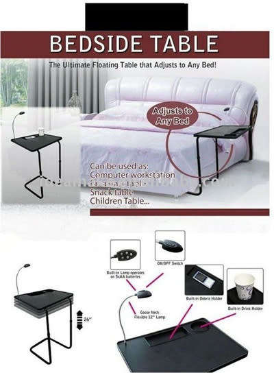 My Bedside Table Use With Any Bed -