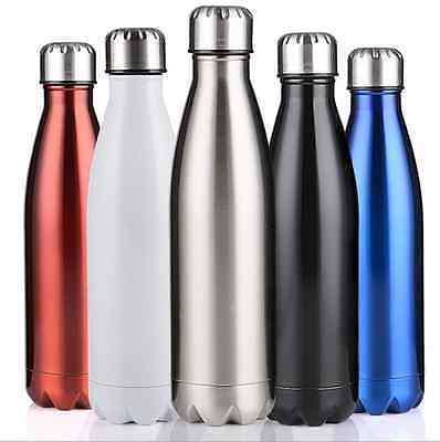 Water Flask Thermos Stainless Steel Double Wall Vacuum Insulated Bottle1.0L