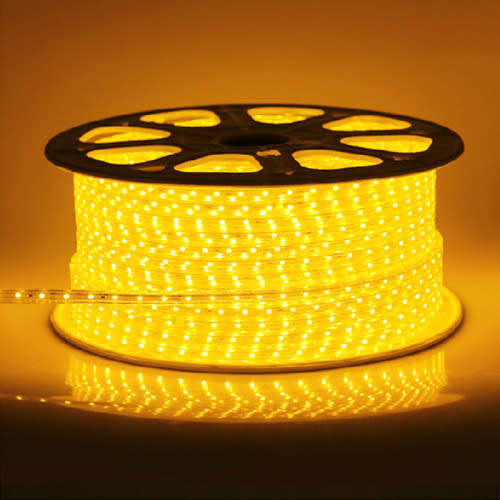 220V 100M Flexible 5050 SMD Led Strip Light- Warm White