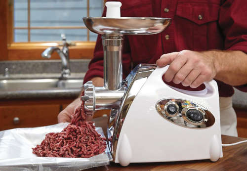 Stainless Steel 2800W Electric Meat Grinder Mincer Sausage Maker