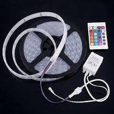 5M LED Strip light 3528 RGB Colour Waterproof