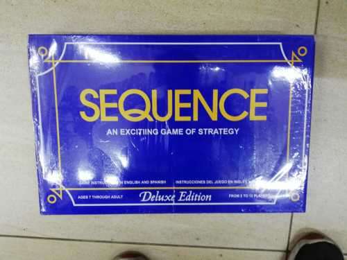 SEQUENCE GAME.