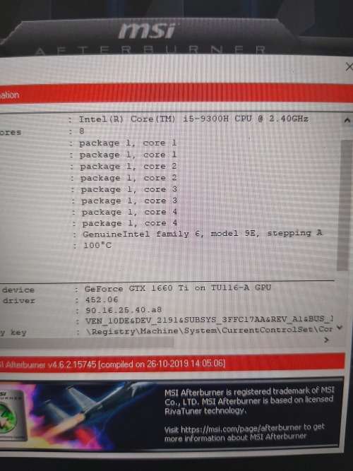 Lenovo Legion y540 i5 , Gtx 1660ti