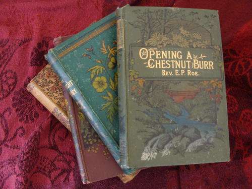 LOT OF 4 VINTAGE DECORATIVE BOOKS