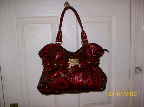 Dark red Dolce and Gabbana bag