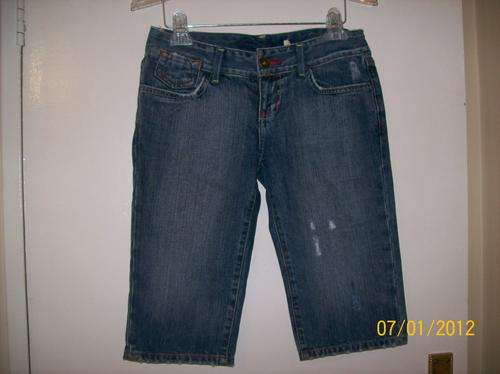 Knee length jean shorts Size S