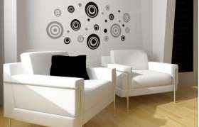 Polka retro dots Vinyl Wall Decal Retro dots