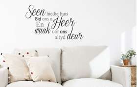 Vinyl Wall Art / Seen hierdie huis