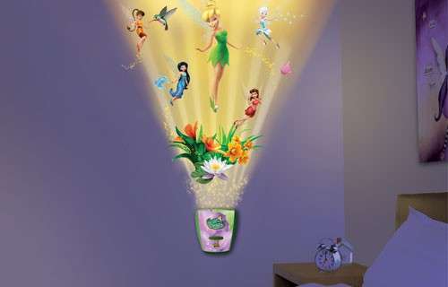 Tinker Bell vinyl sticker with  light FX Activator