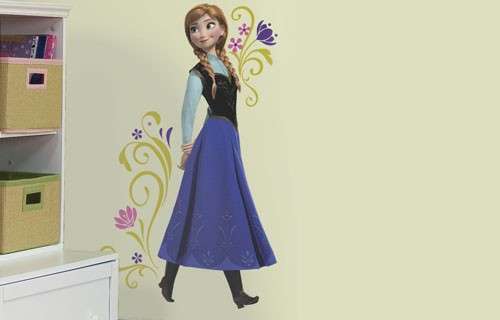 Frozen Anna Giant wall decal