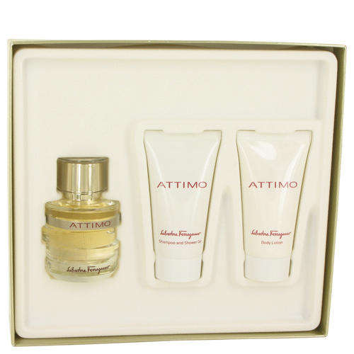 Attimo by Salvatore Ferragamo Gift Set - 50ml EDT Spray + 50ml Body Lotion + 50ml Shower gel