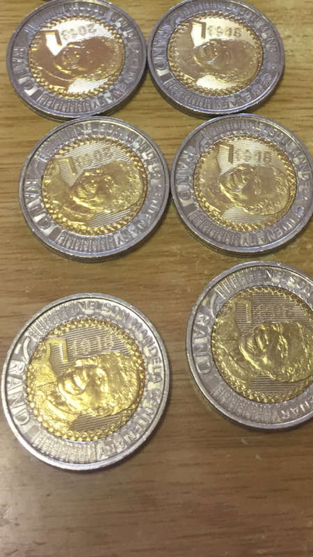R5 Centenary Mandela Coins Year 2018
