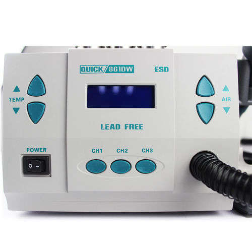 Original Quick 861DW Hot air rework station