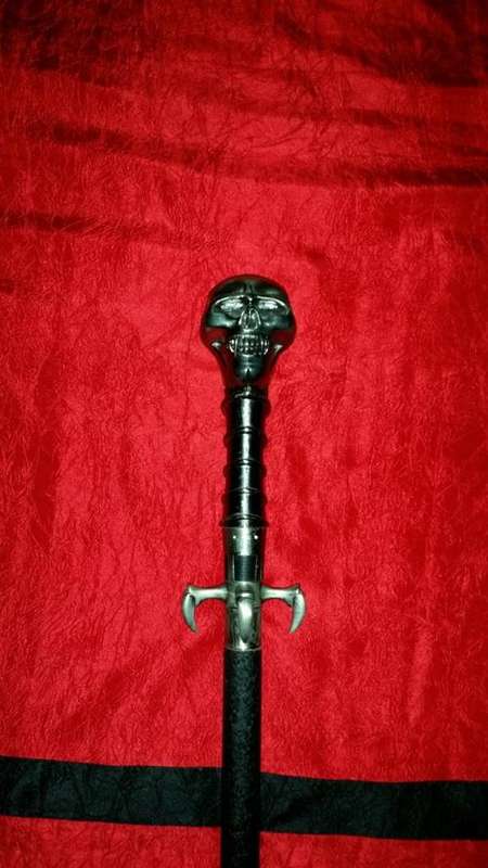 Skull & Claw Cane (Hidden Sword)