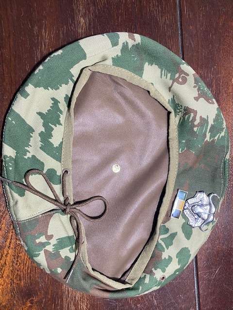 32 Battalion Beret Original, Size 59
