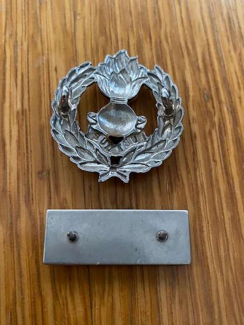 SA Engineer Regiment badge with Bar All pins