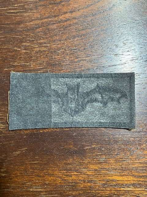 Junior Recce Patch Org Not Used