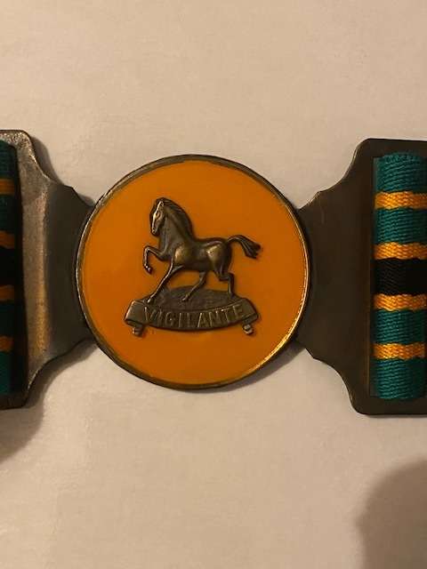 Johannesburg East Commando Stable Belt and Buckle.