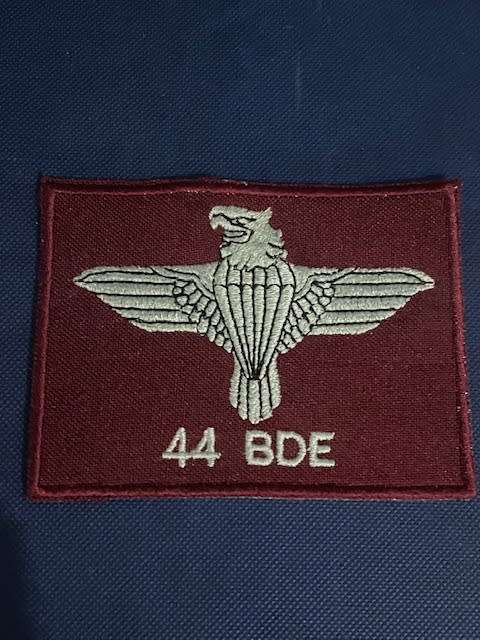 44 Parachute Brigade cloth badge org not used