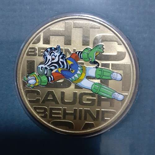 ICC Cricket World Cup SA 2003 Mascot Medallion Collection - Limited collector's edition
