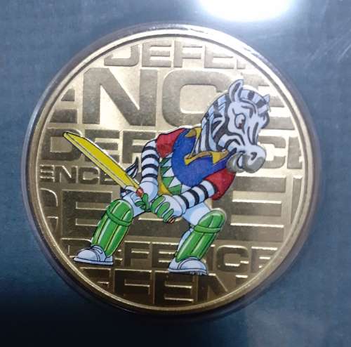ICC Cricket World Cup SA 2003 Mascot Medallion Collection - Limited collector's edition