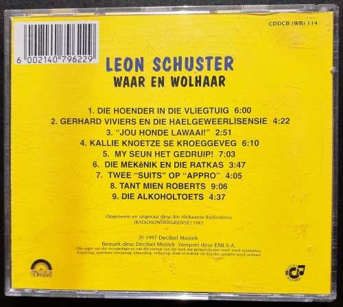 Leon Schuster - Waar en Wolhaar Radio Uitsendings c.1983