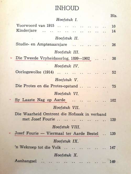 Jopie Fourie - Volksheld - 1914 Rebellie - Geskryf in 1915 met die Ware Feite