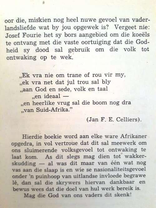 Jopie Fourie - Volksheld - 1914 Rebellie - Geskryf in 1915 met die Ware Feite