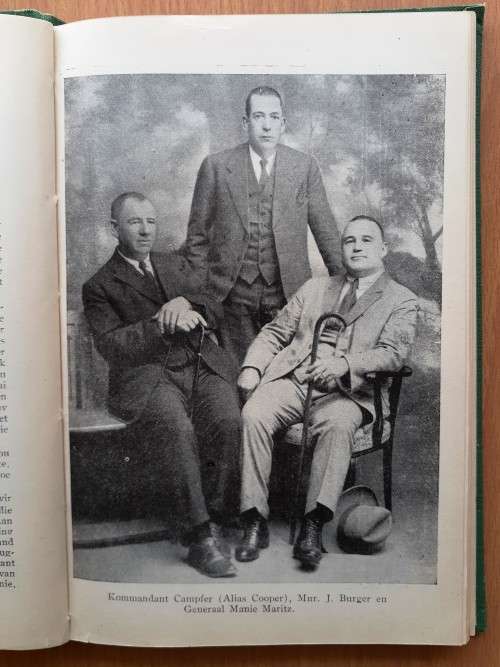 Genl. Manie Maritz - Boere Yster - AngloBoere Oorlog (1899 - 1992) en 1914 Rebellie Leier