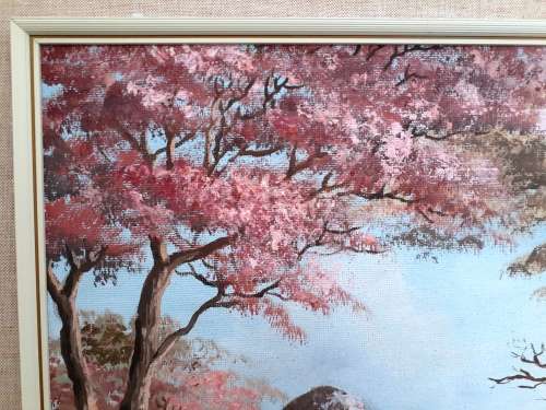 Original Oil Painting by renowned Rhodesian Artist Joan Evans (1905 - 1985)