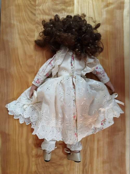 Doll Collectors! Beautiful Vintage Ceramic Doll for Christmas
