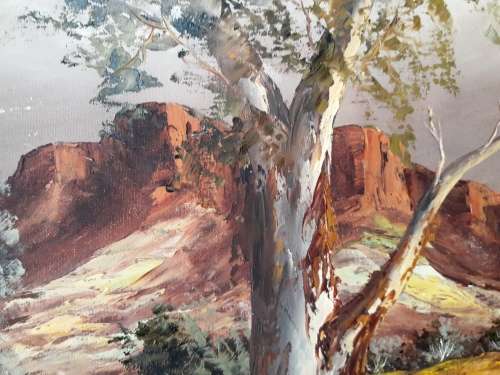 Stunning Large Oil Painting by South African artist Keith Faure (1944 -     ) c.1960