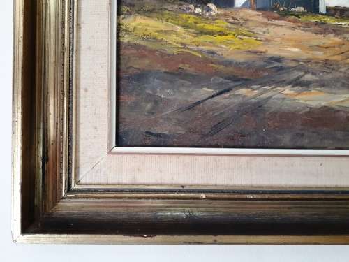 Stunning Large Oil Painting by South African artist Keith Faure (1944 -     ) c.1960