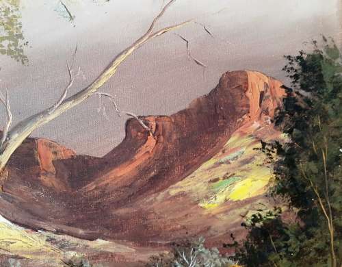 Stunning Large Oil Painting by South African artist Keith Faure (1944 -     ) c.1960