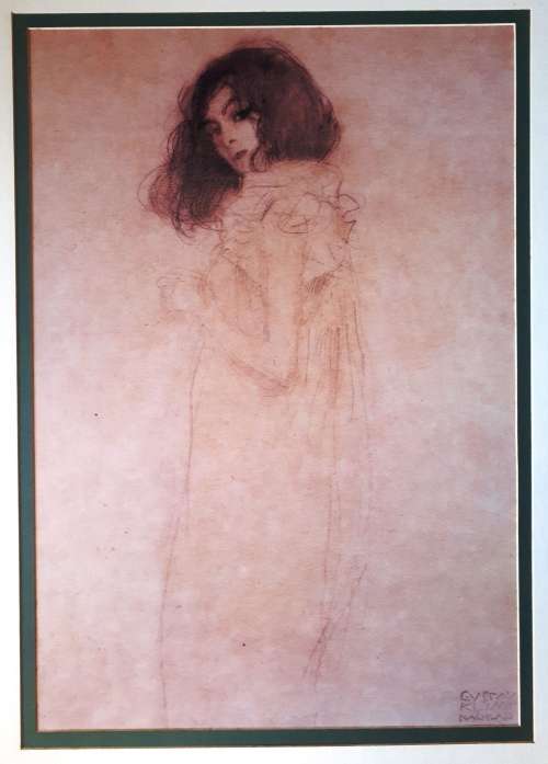 Gustav Klimt (1862 - 1918) Nachlass c.1896, Beautiful Framed Print