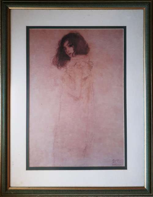 Gustav Klimt (1862 - 1918) Nachlass c.1896, Beautiful Framed Print