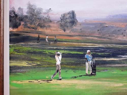 Investment! Beautiful Large Oil on Canvas Painting by Renowned SA Artist Cavin Collins (1971 -    )