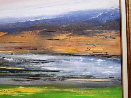 Investment! Beautiful Large Oil on Canvas Painting by Renowned SA Artist Cavin Collins (1971 -    )