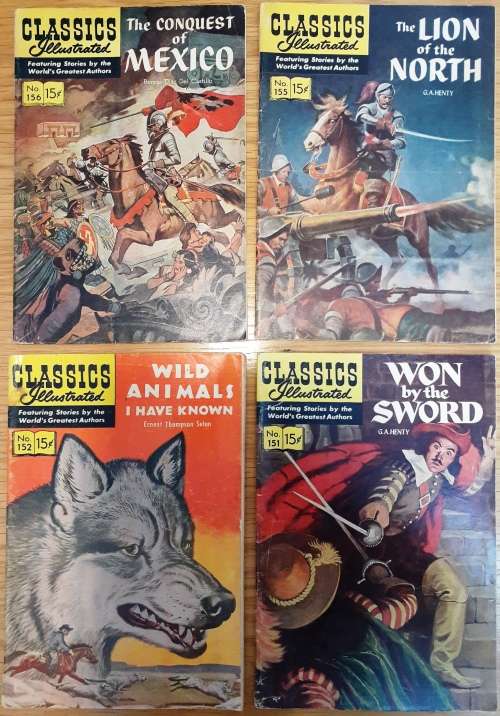 Bargain! 24 Original Collectable Classics Illustrated Comic Books