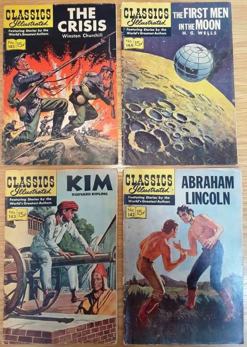 Bargain! 24 Original Collectable Classics Illustrated Comic Books