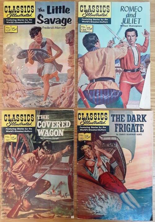 Bargain! 24 Original Collectable Classics Illustrated Comic Books