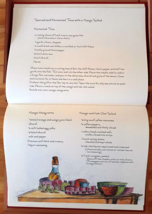 Collectable and Very Rare Chef`s Cookbook by Topsi Venter